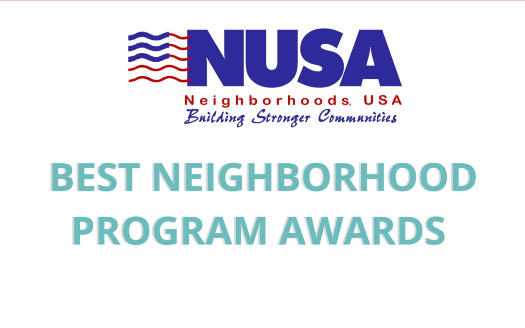 2018 Best Neighborhood Program Award